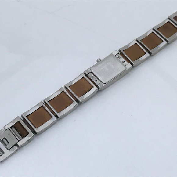 Fossil Women Watch Silver Tone Metal Brown Leather - Picture 10 of 11